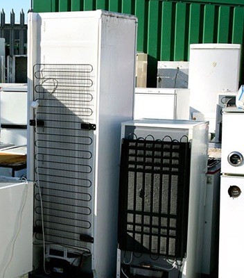 Bulky Waste Collection Maidstone and kent - discarded white appliances